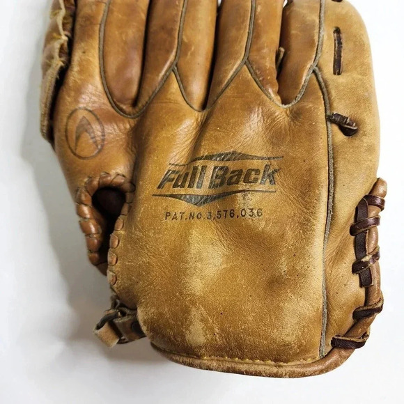 Vintage Spalding Professional Model Baseball Glove Full Back Mike Andrews LHT - Picture 12 of 12
